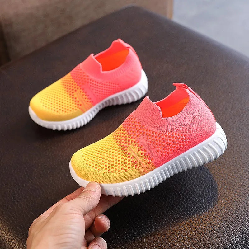 Children Anti-Slip Slip-on Mesh Sneakers