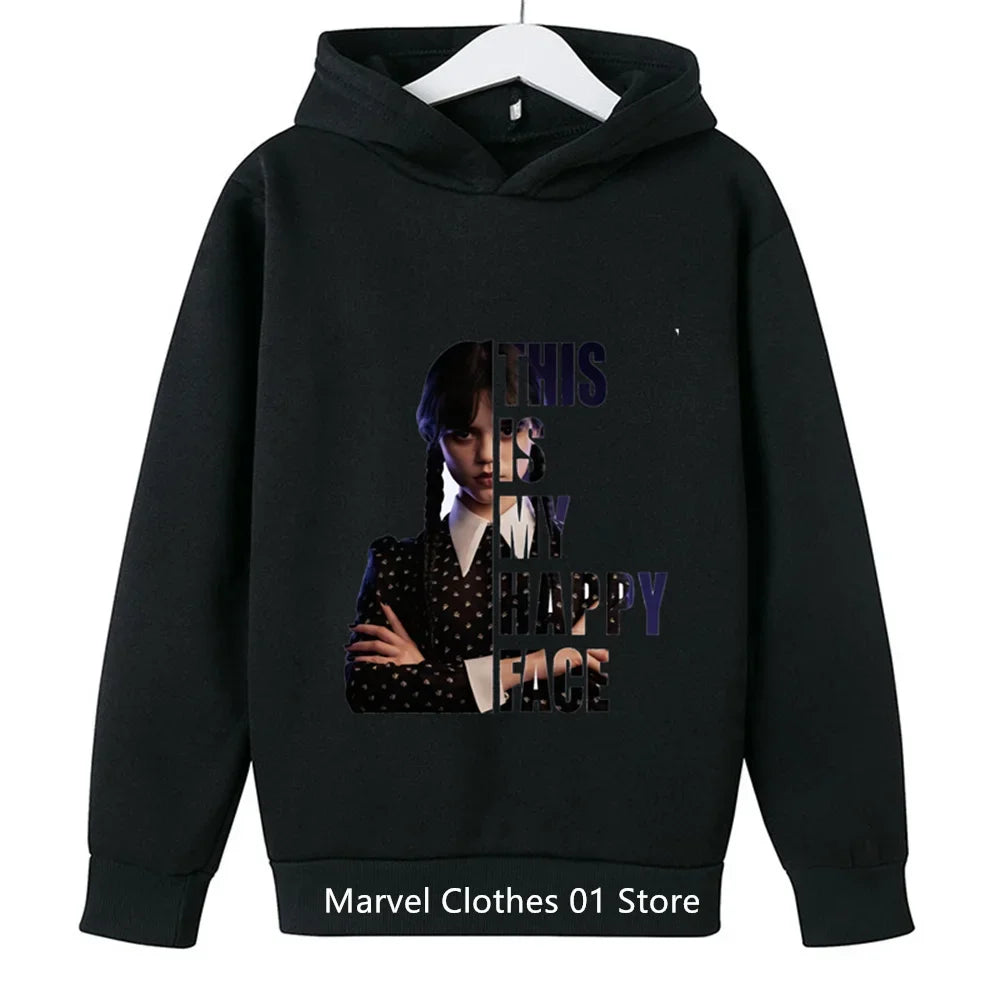 Wednesday The Adam Family Casual Hoodie
