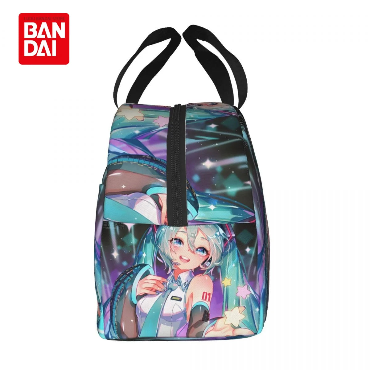 Hatsune Miku Insulated Lunch Bag for School Kids Office Sac Lunch Portable Thermal Cooler Lunch Box Handbag Gift