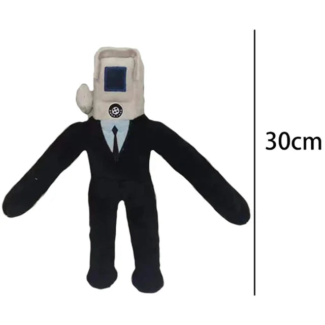 Skibidi Toilet Stuffed Plush Doll Toys Collectible Gifts for Kids Fans Adults Birthday Anime Game Figure Titan TV Man Cameraman