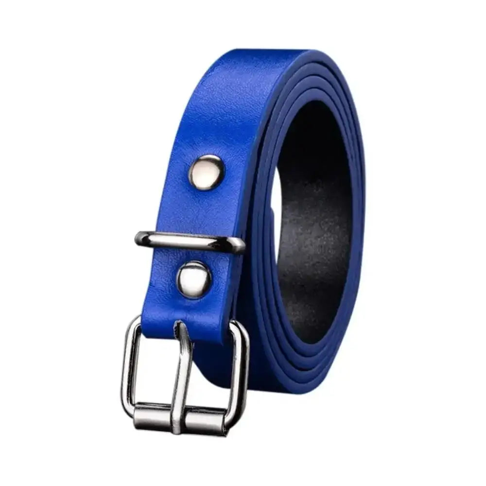 Children's PU Leather Metal Buckle Belts