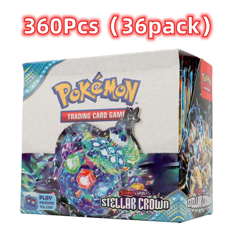 Pokémon TCG: Scarlet & Violet Stellar Crown Booster Box Pokemon Trade Cards