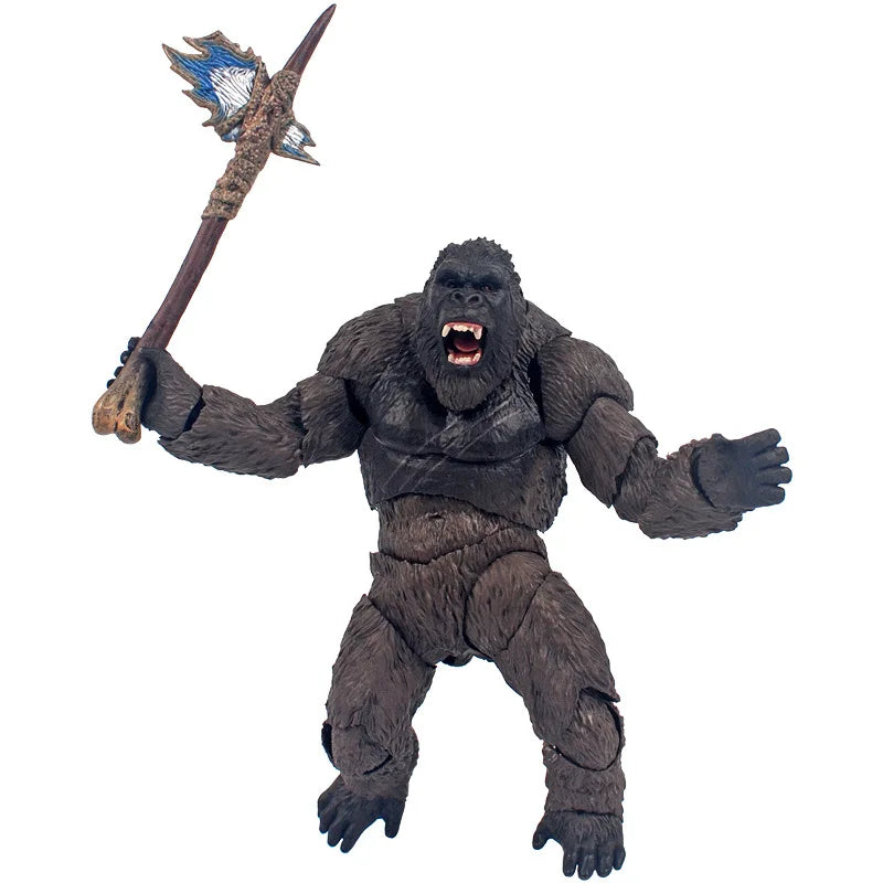 King Kong Vs Godzilla 2021 Action Figure Movie Model Movable Joints Kingkong Toys for Children Kids Gifts