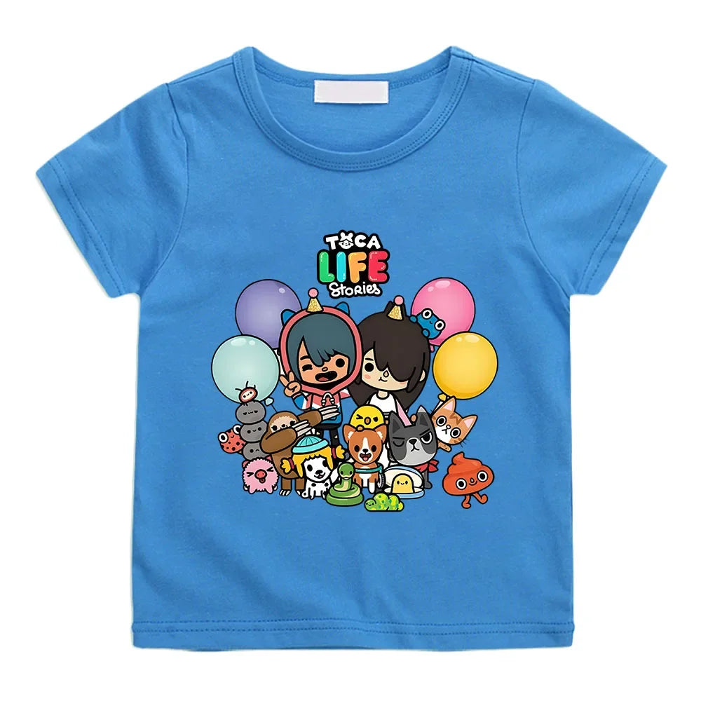 Cartoon Graphic Printed Comfy T-shirt