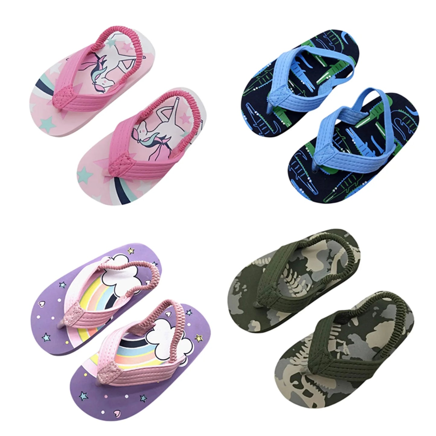 Kid's Beach Flip Flops