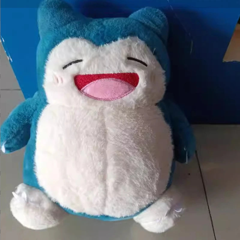 Pokemon Cartoon Snorlax 35cm Plush Toy Anime Movie Pocket Monster New Rare Soft Stuffed Animal Doll For Xmas Gift