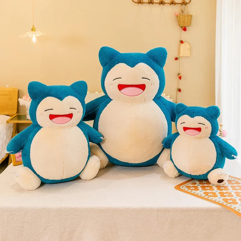 Pokemon Cartoon Snorlax 35cm Plush Toy Anime Movie Pocket Monster New Rare Soft Stuffed Animal Doll For Xmas Gift