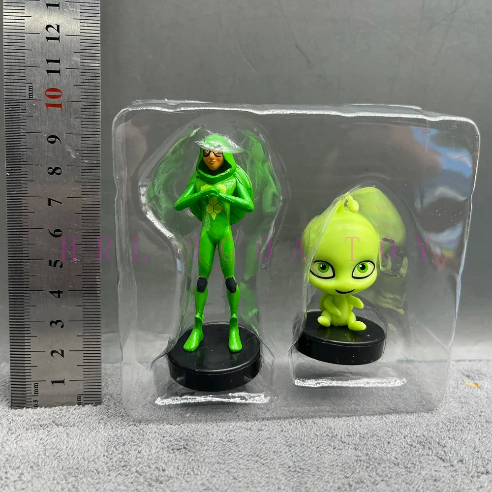 Miraculous: Tales of Ladybug and Cat Noir  Movie Cartoon Anime Characters Red Girl Black Cat Multiple Pets Elf Dolls Children's Gift Toys