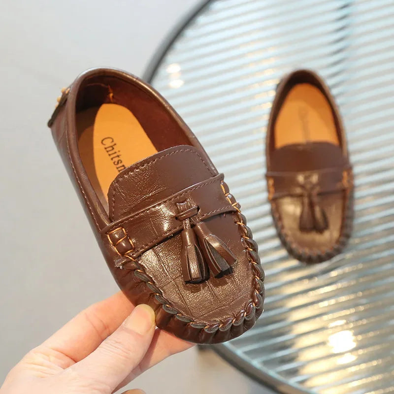 Children's Moccasin Flats Slip-on Loafers