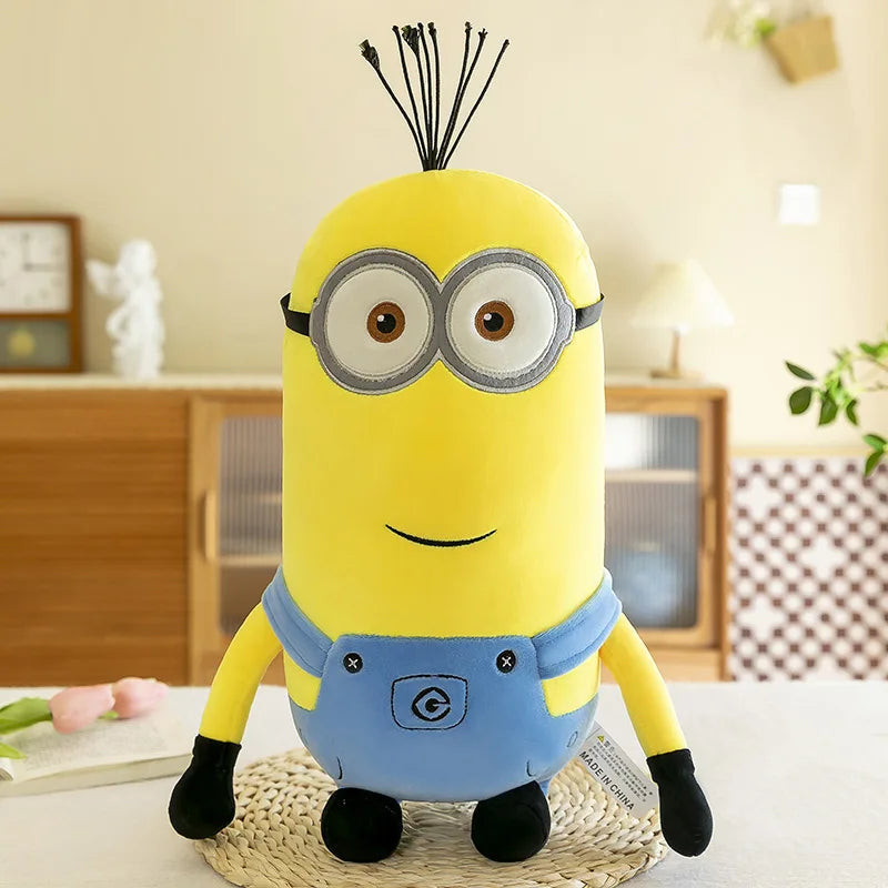 Minions Movie Periphery Yellow Plush Bob Plush Stuart Stuffed Toys Soft Dolls Pillow Decoration Children Birthday Gift