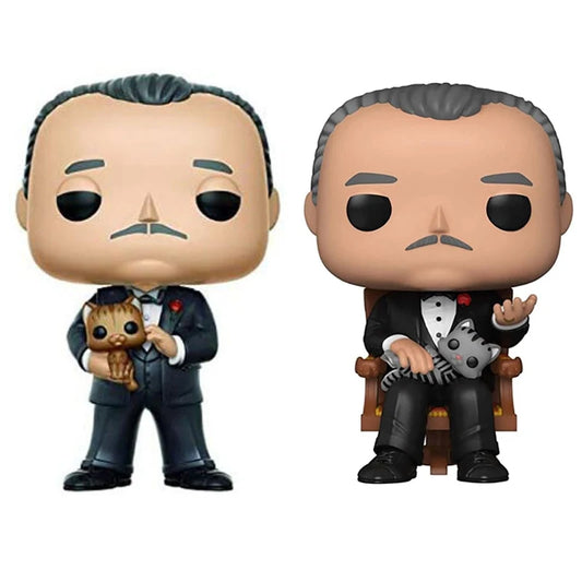 Movie The Godfather DON VITO CORLEONE Vinyl Figure Model Toys