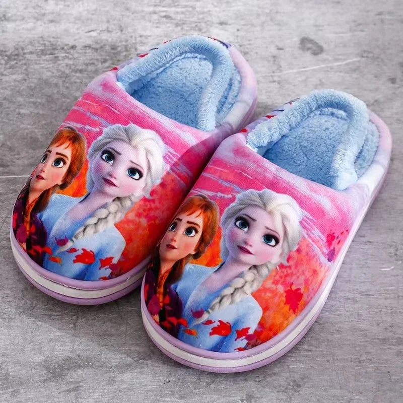 Kids Cotton Cartoon Themed Slippers