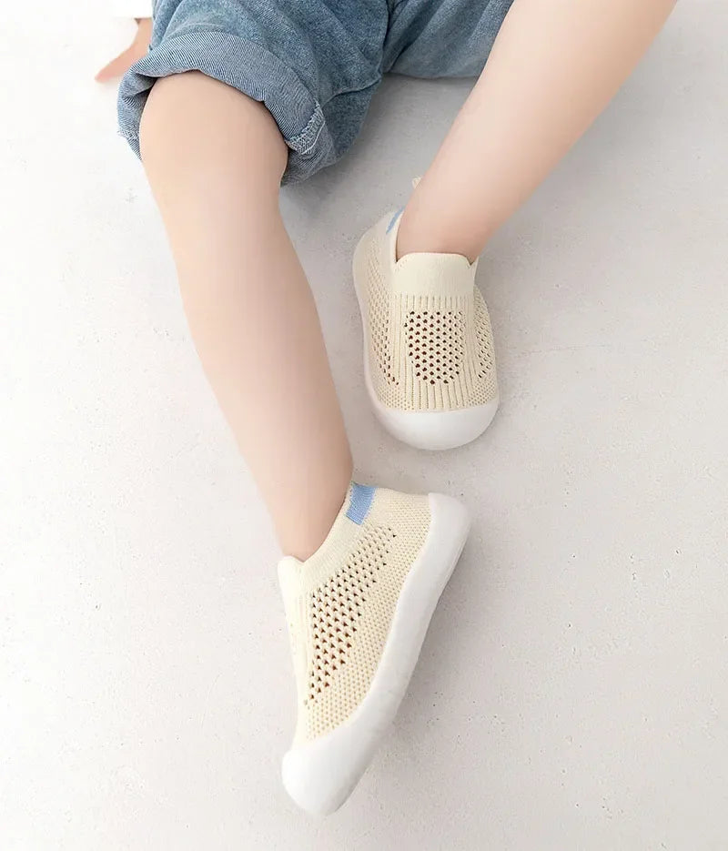 Toddler Breathable Slip-on Sneakers