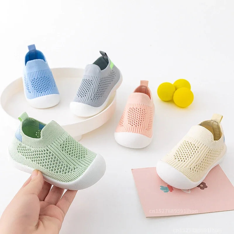 Toddler Breathable Slip-on Sneakers