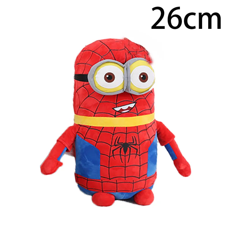 Minions Movie Yellow Plush Bob Plush Stuart Stuffed Toys In Jeans Soft Dolls Pillow Decoration Children Birthday Gift
