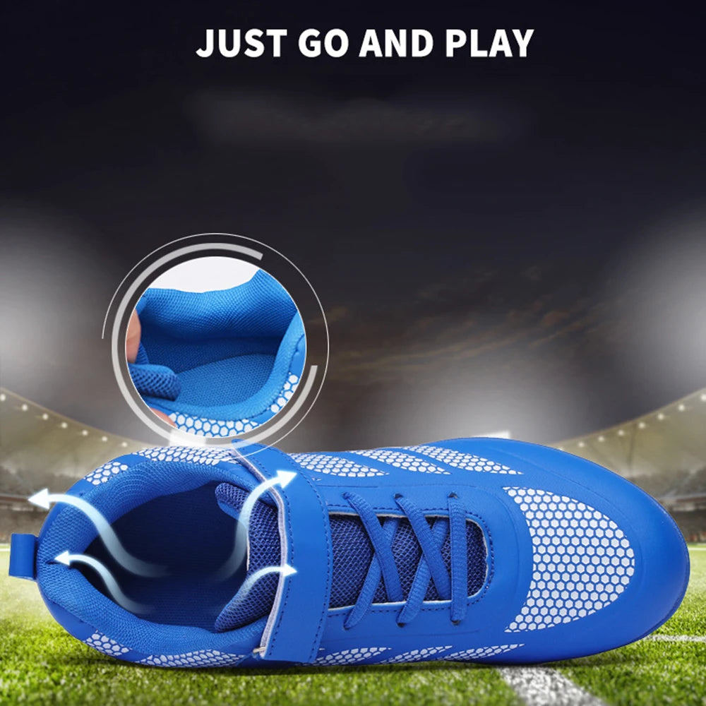 Children Hook Loop Soccer Shoes