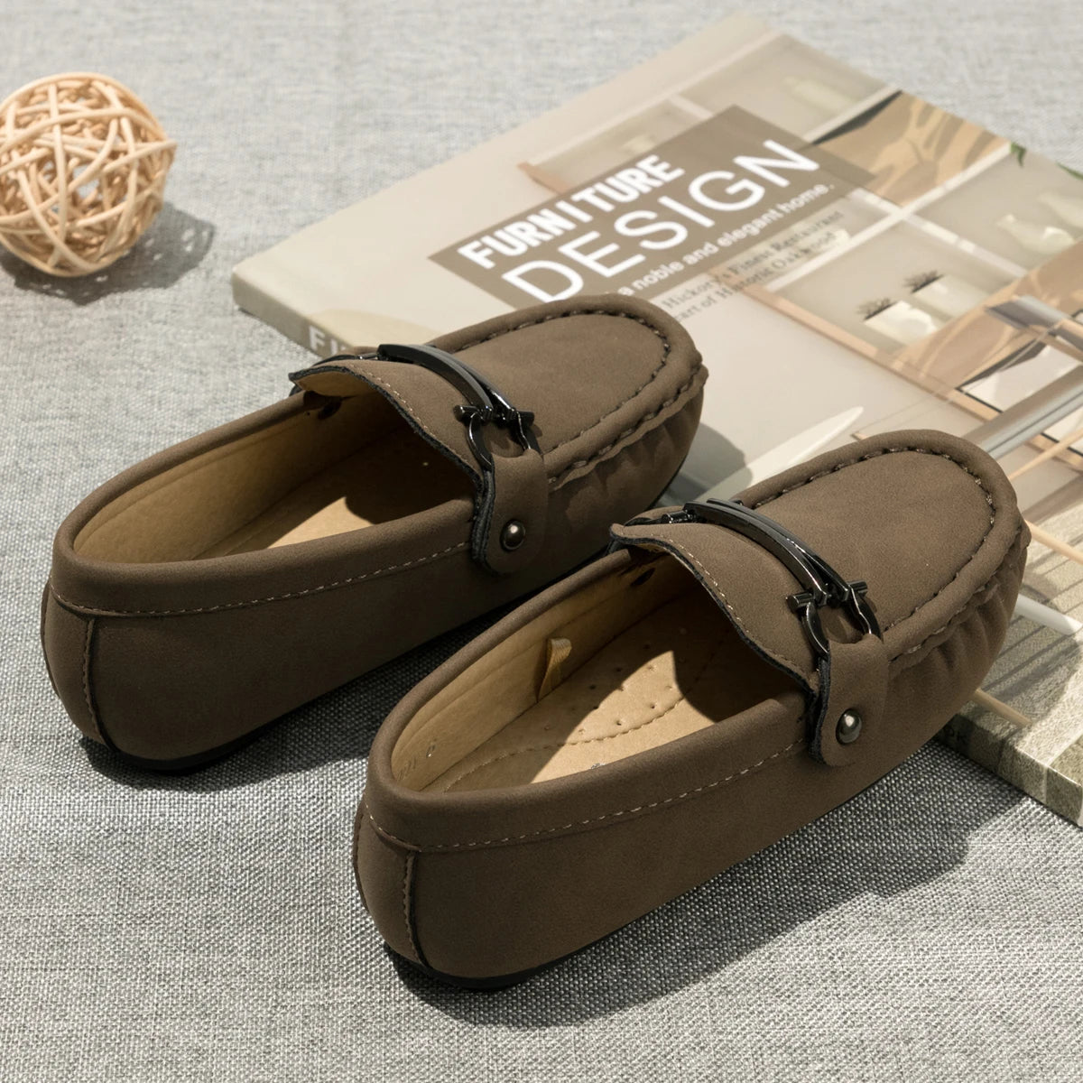 Kids Casual Breathable Moccasins