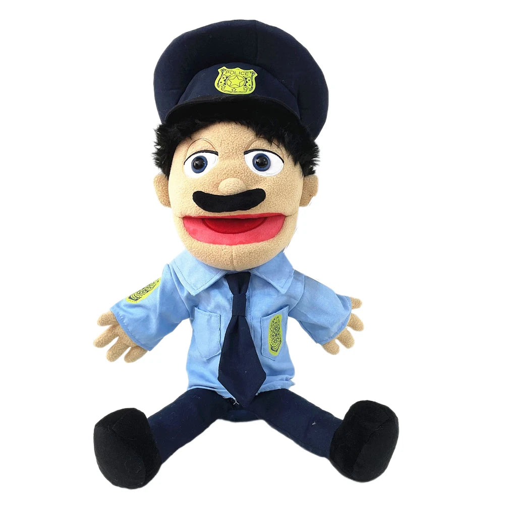 Jeffy Hand Puppet Full Body 19.69IN Stuffed Figurine Toy Soft Puppet Plush Muppet Toy Birthday Kids Gift Suitable for Role Play