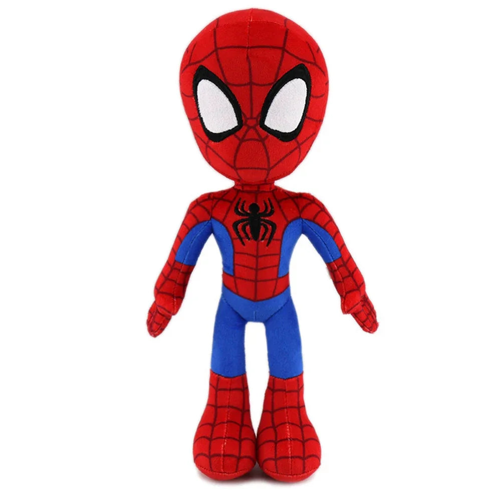 Marvel Movie The Avengers Anime Cartoon 30cm Figure Spider Man Fills Plush Toys Kawaii Cute Stuffed Dolls Child Christmas Gifts