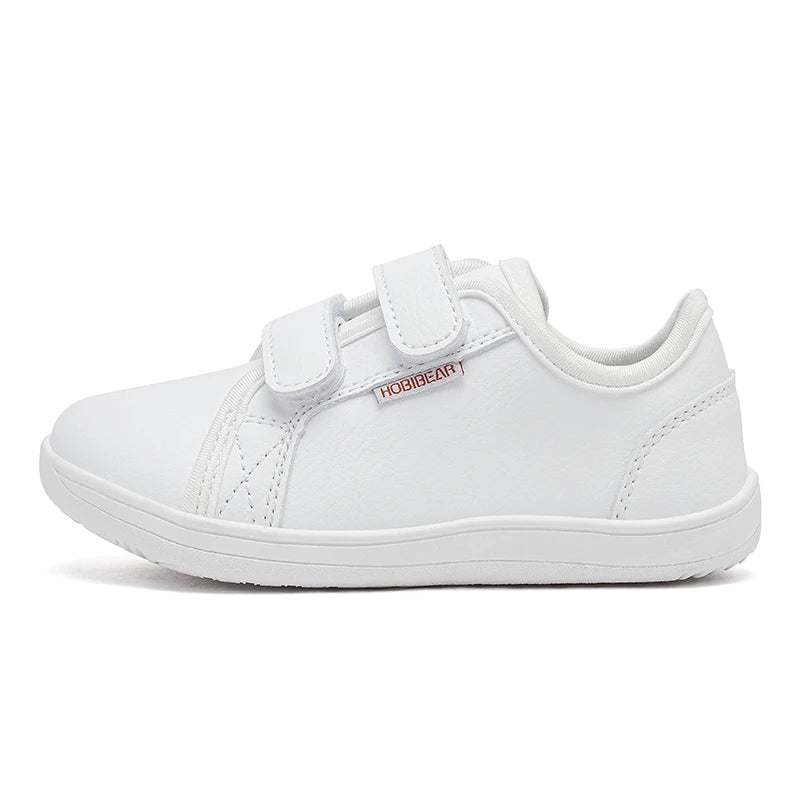 Kids Minimalist Artificial Leather Sneakers