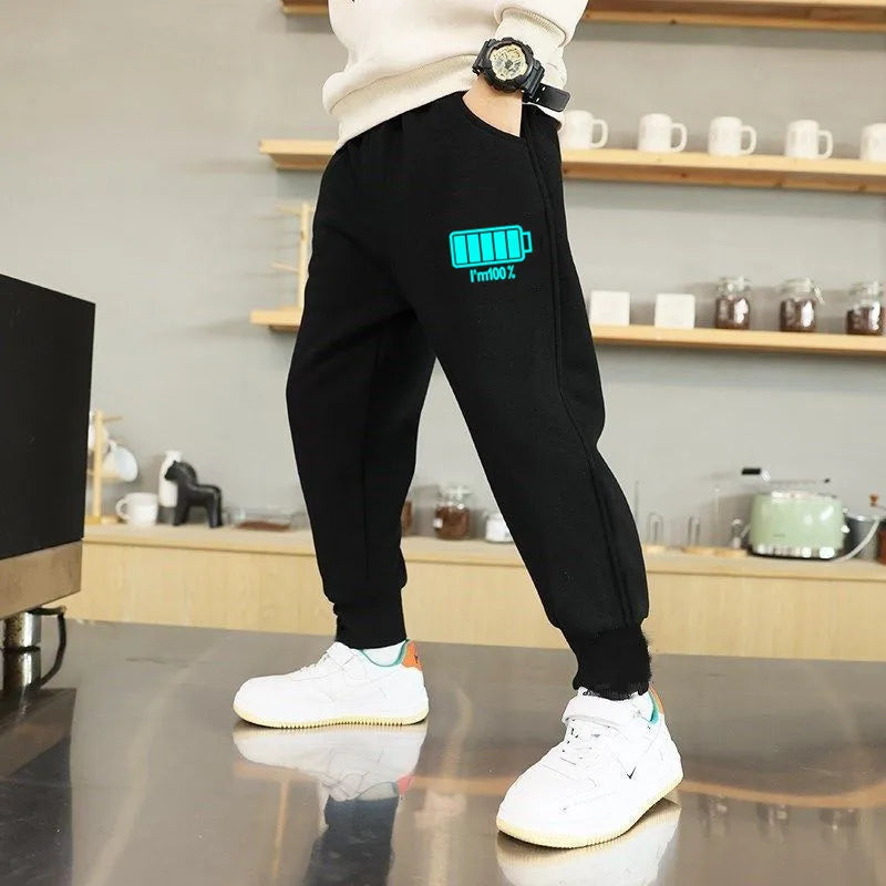 Boy's Cotton Sports Sweatpant