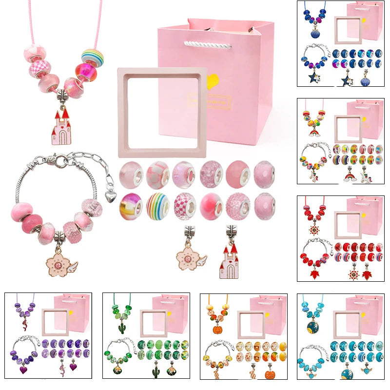 DIY Charms Bracelet Making Set