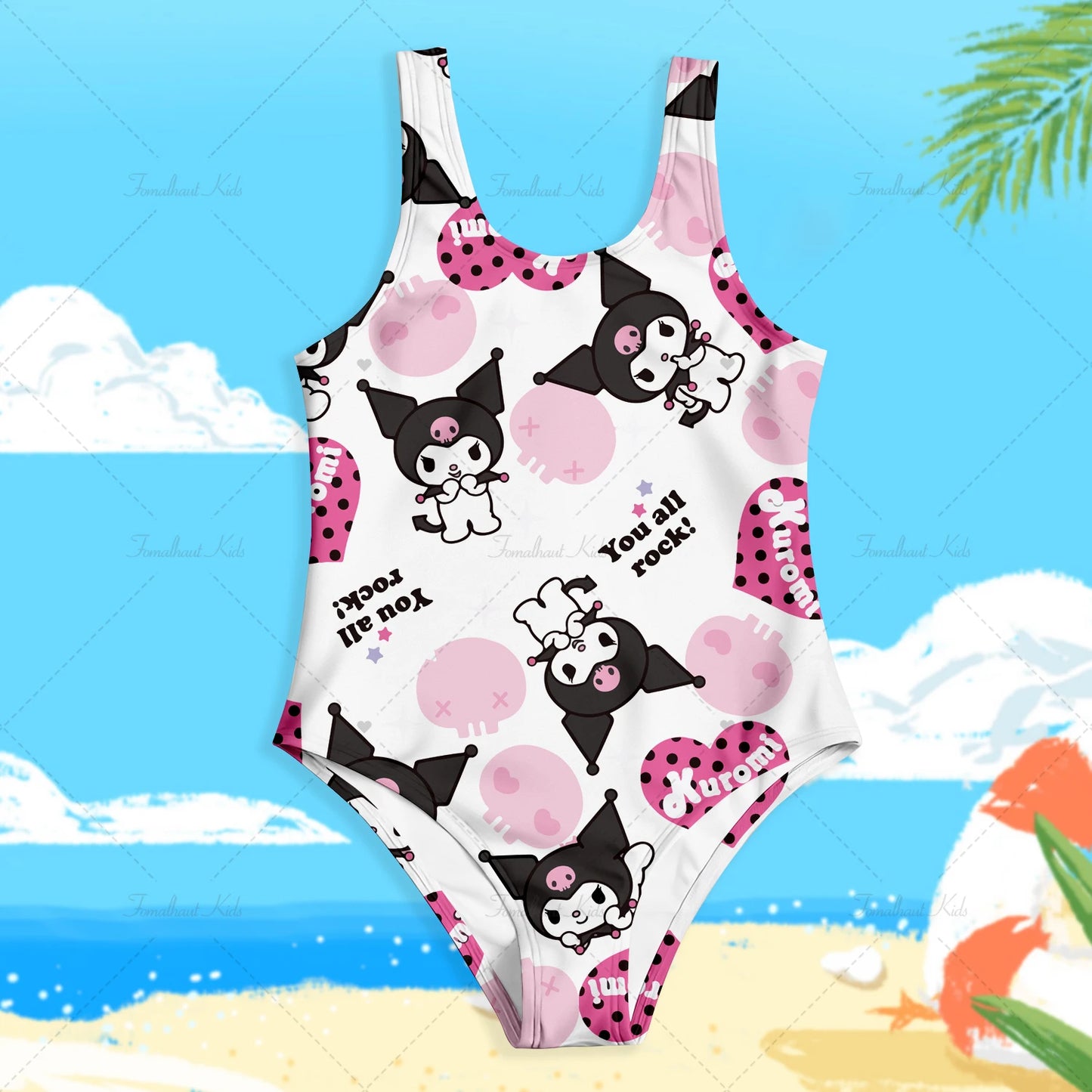 Cartoon Printed Swimwear