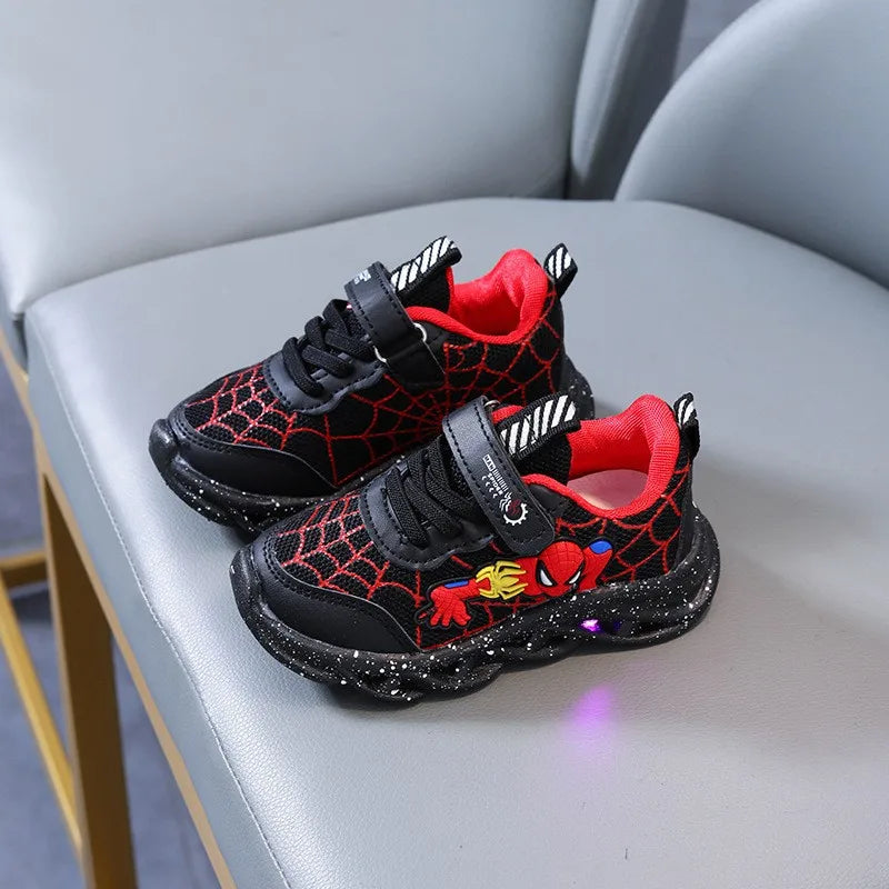 Spiderman Themed Kids Sneakers