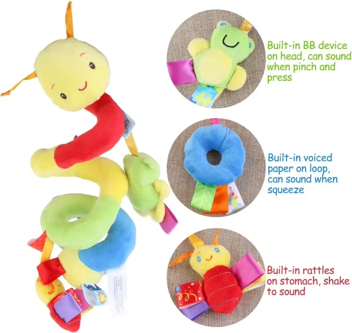 Baby Crib Hanging Rattles Toys