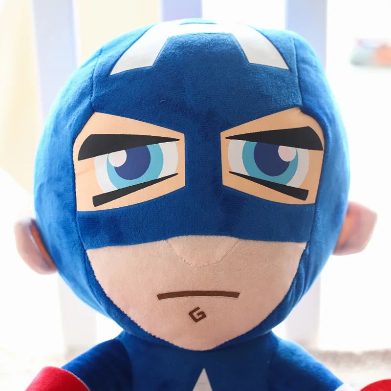 The Avengers  Movie 26cm  Plush Toy Super heroes Spider Man Captain America Iron Man Doll Stuffed Toys for Children Gift