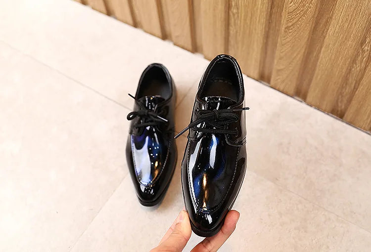 Pointed Toe Leather Shoes