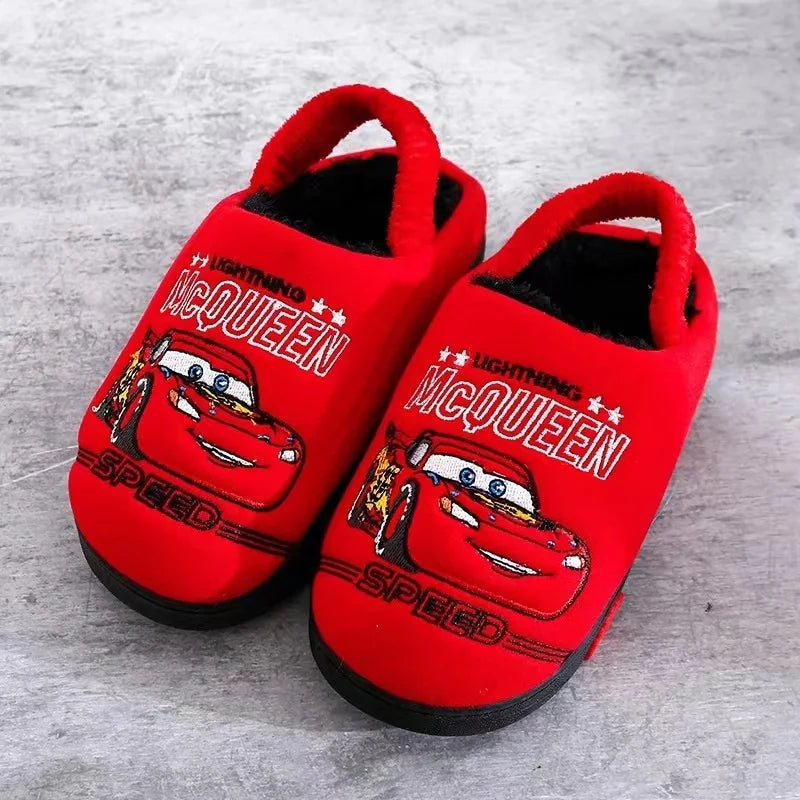 Kids Cotton Cartoon Themed Slippers