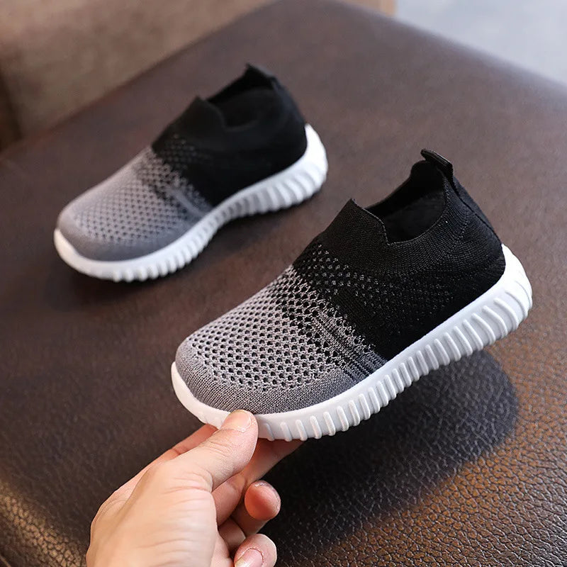 Children Anti-Slip Slip-on Mesh Sneakers