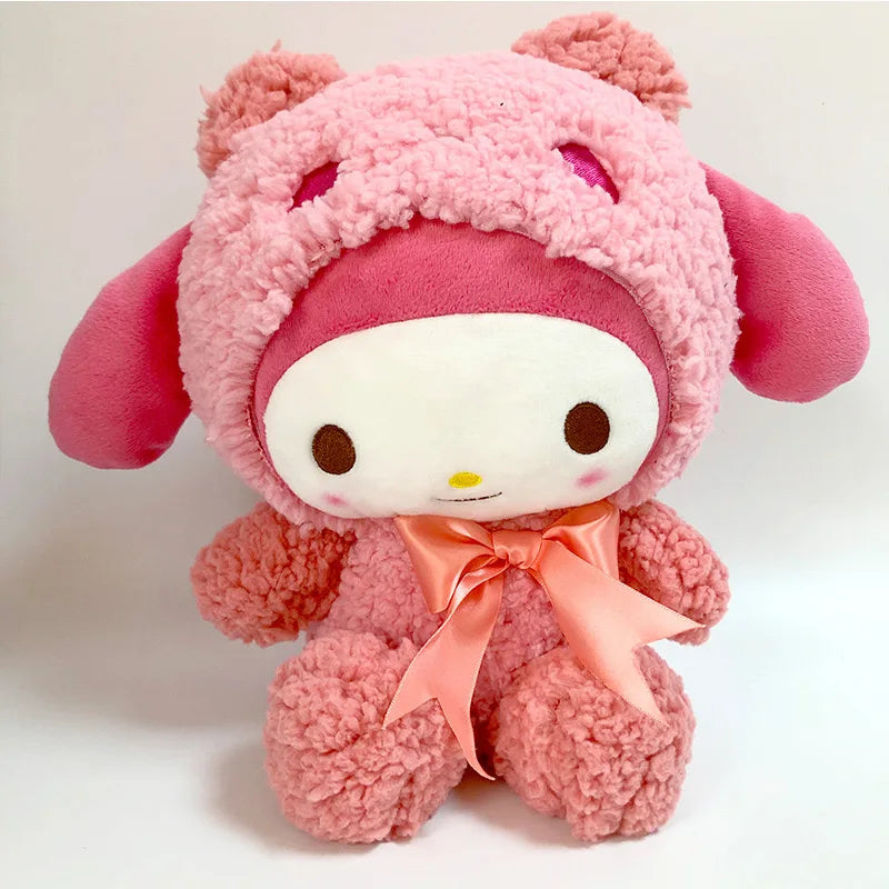 Anime Kuromid Toys Sanrio 25Cm Kawaii Mymelody Cinnamorol Plush Soft Stuffed Animals Doll Plushie Pillow Xmas Gift Decor
