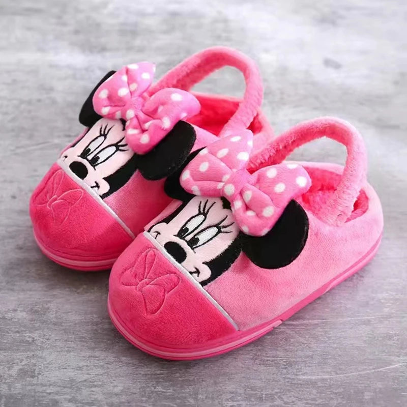 Kids Cotton Cartoon Themed Slippers