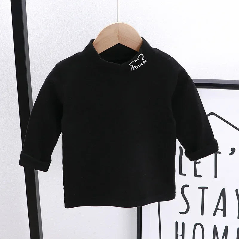 Girl's Long Sleeve Turtleneck Tees