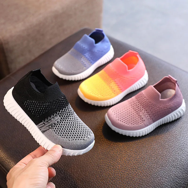 Children's Breathable Slip-on Sneakers