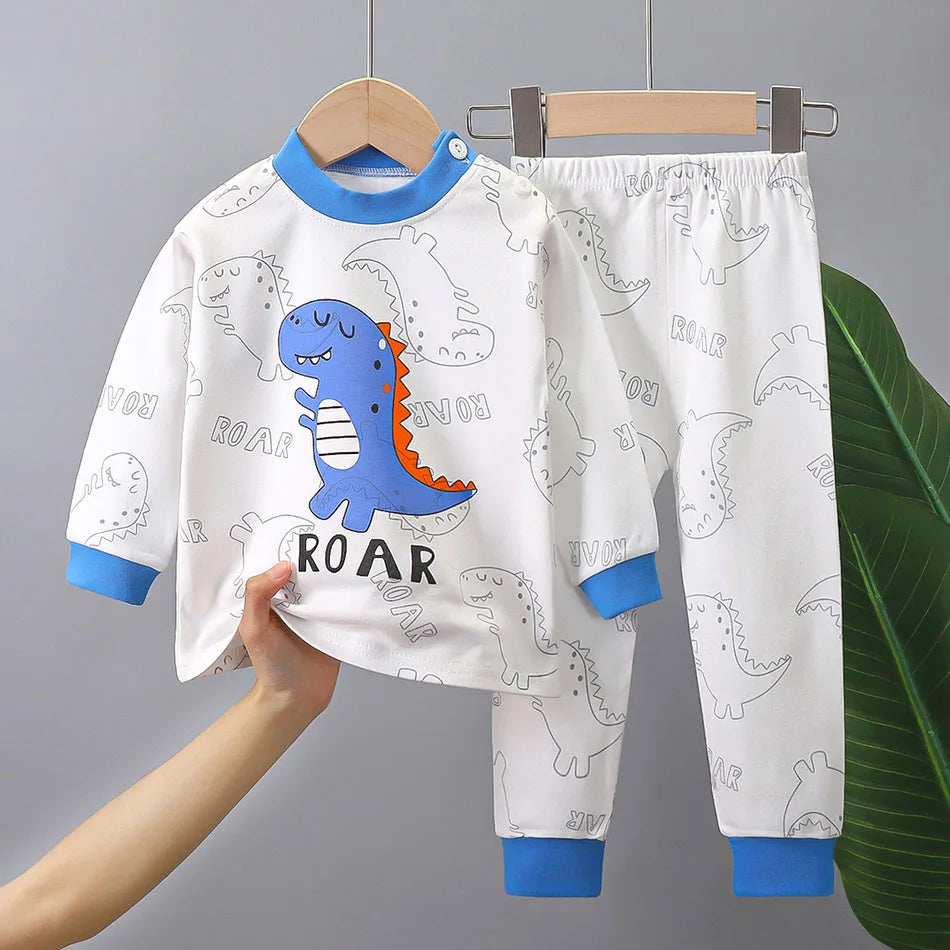Children's Soft Comfort Cartoon Pajamas Sets