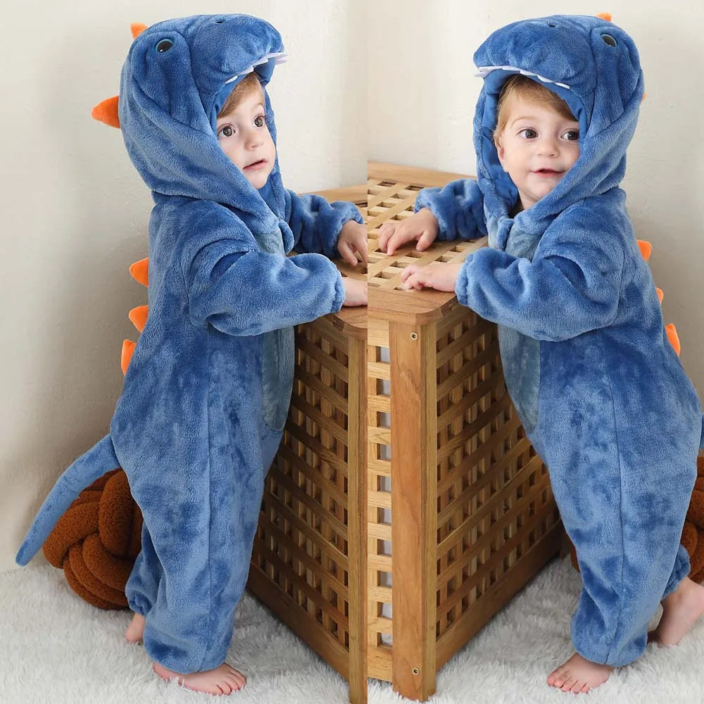 Toddler's Flannel Warm Winter Onesies