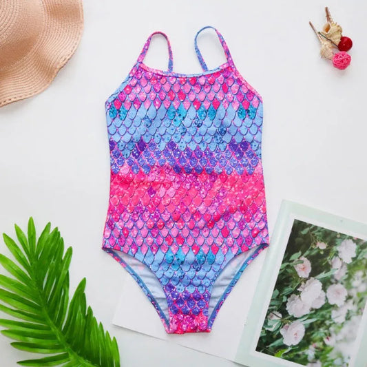 Girls Summer Fashion Swimsuit