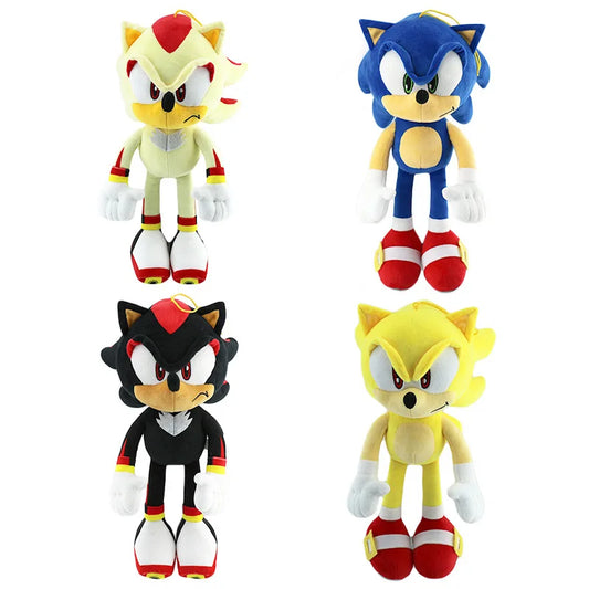 SONIC  THE HEDGEHOG 33cm  Plush Hedgehog Sonic  Toy Children's Birthday Gift