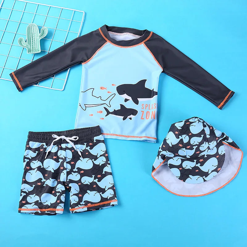 Children's Cartoon Pattern Swimming Set