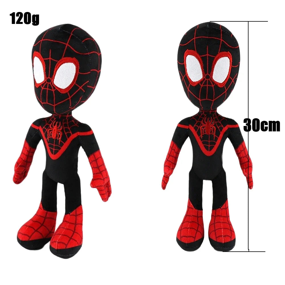 Marvel Movie The Avengers Anime Cartoon 30cm Figure Spider Man Fills Plush Toys Kawaii Cute Stuffed Dolls Child Christmas Gifts