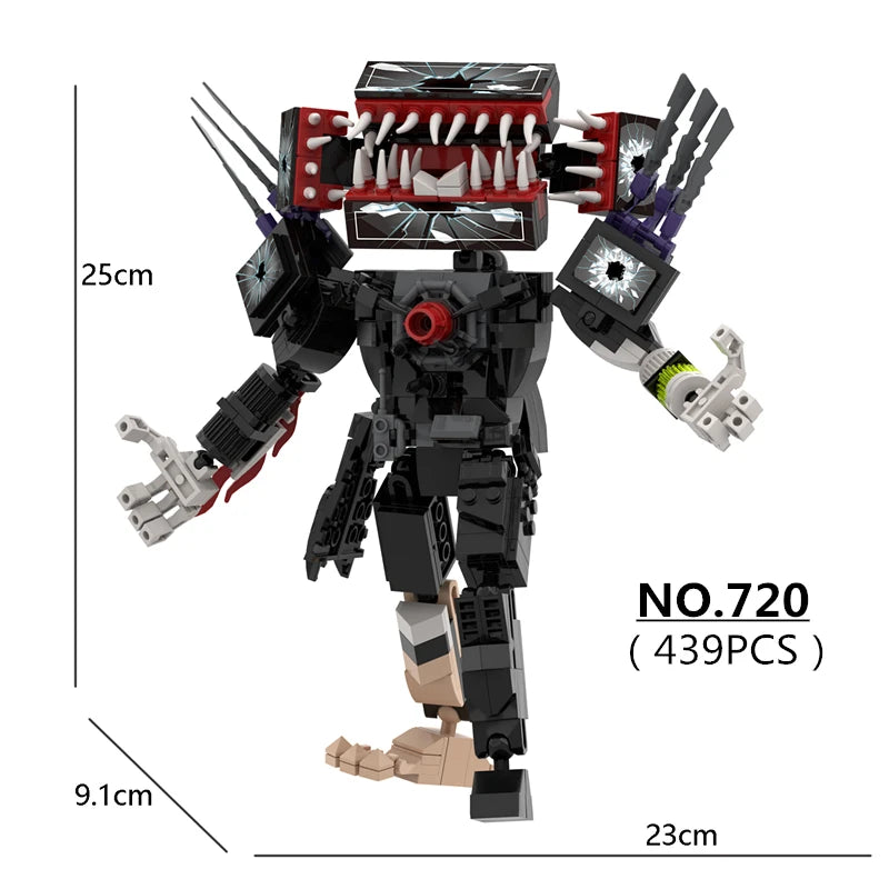 Man With Sword Building Blocks Set Toys