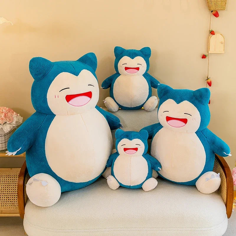 Pokemon Cartoon Snorlax 35cm Plush Toy Anime Movie Pocket Monster New Rare Soft Stuffed Animal Doll For Xmas Gift