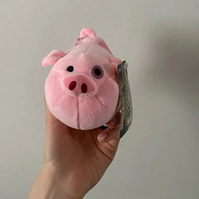 Disney Anime Movie Gravity Falls Figures Waddles Pig 18cm  Cartoon Stuffed Animals Plush Doll Toy for Girl New Year Xmas Gift