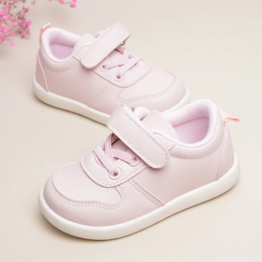 Girls Lovely Low Top Soft Flat Sneakers