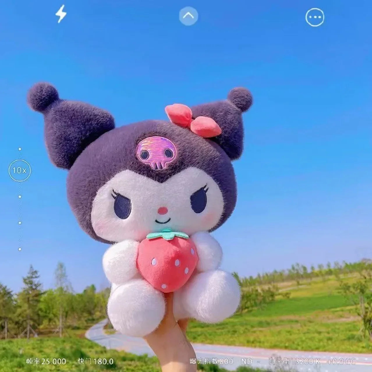 Anime  Hello Kitty Kuromi Cinnamoroll Plush Dolls Room Ornaments Pillow Toy Girl Children Birthday Valentine Gift