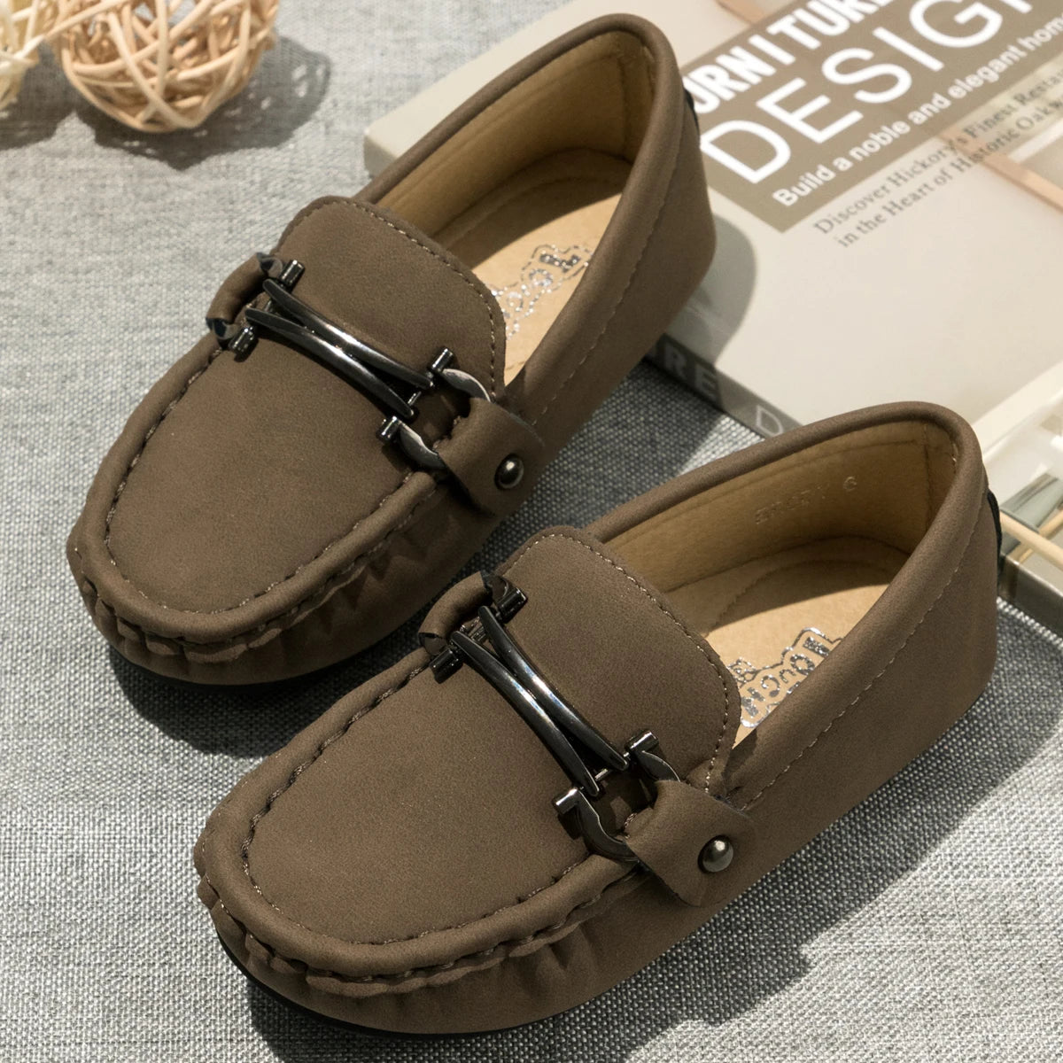 Kids Casual Breathable Moccasins