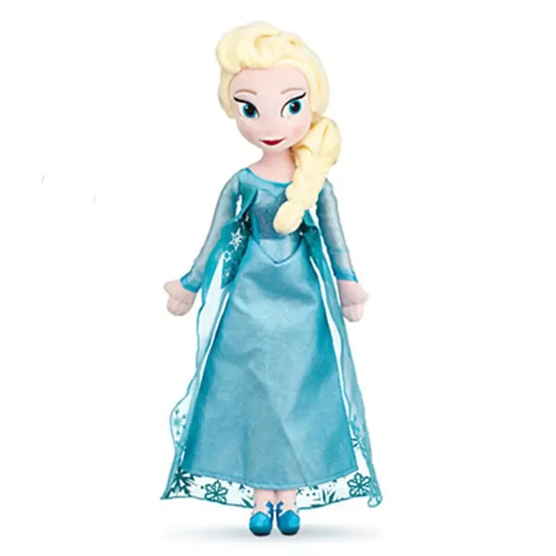 Disney movie Frozen Elsa And Anna 30-50CM Plush Stuffed Dolls From The Animated Movie  Frozen  Are Suitable As Birthday Or Christmas Gifts For Girls